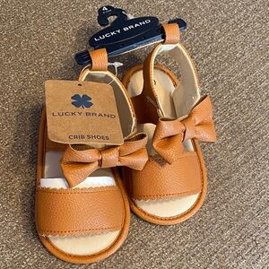 Lucky Brand Kids Brown Sandals with Bow